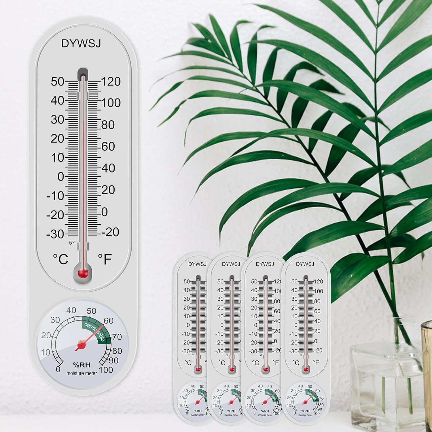 Digital Hygrometer Probe - Dış Mekan/İç Mekan Termometresi Higrometre Nem
