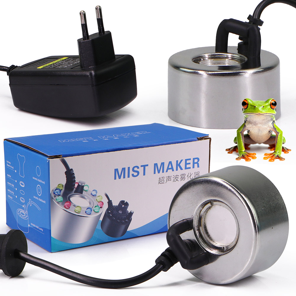 Terrarium Fogger Ultrasonic - Ultrasonik Sisleyici w/Su Sensörü Mist Maker