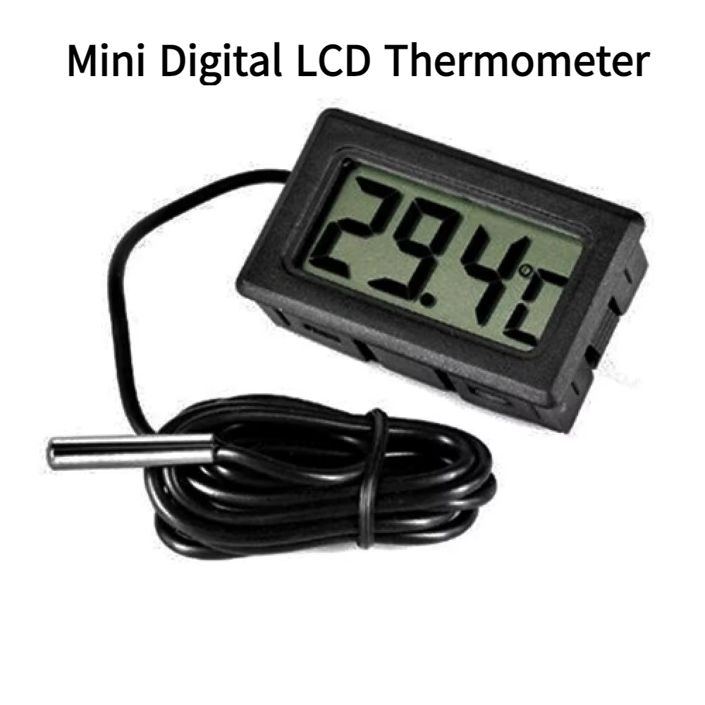 Digital Hygrometer Probe - Mini Dijital LCD Termometre Sıcaklık Odası