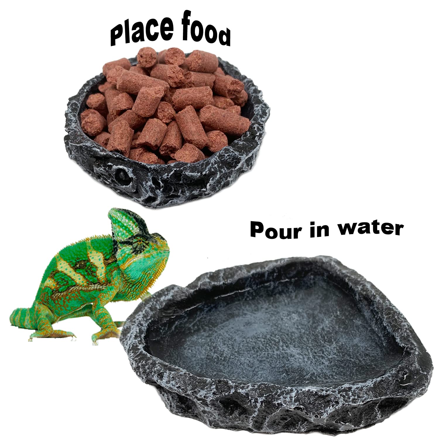 1/2 Paket Sürüngen Besleme Kab - Water Dish Reptile incelemesi ve fiyatı