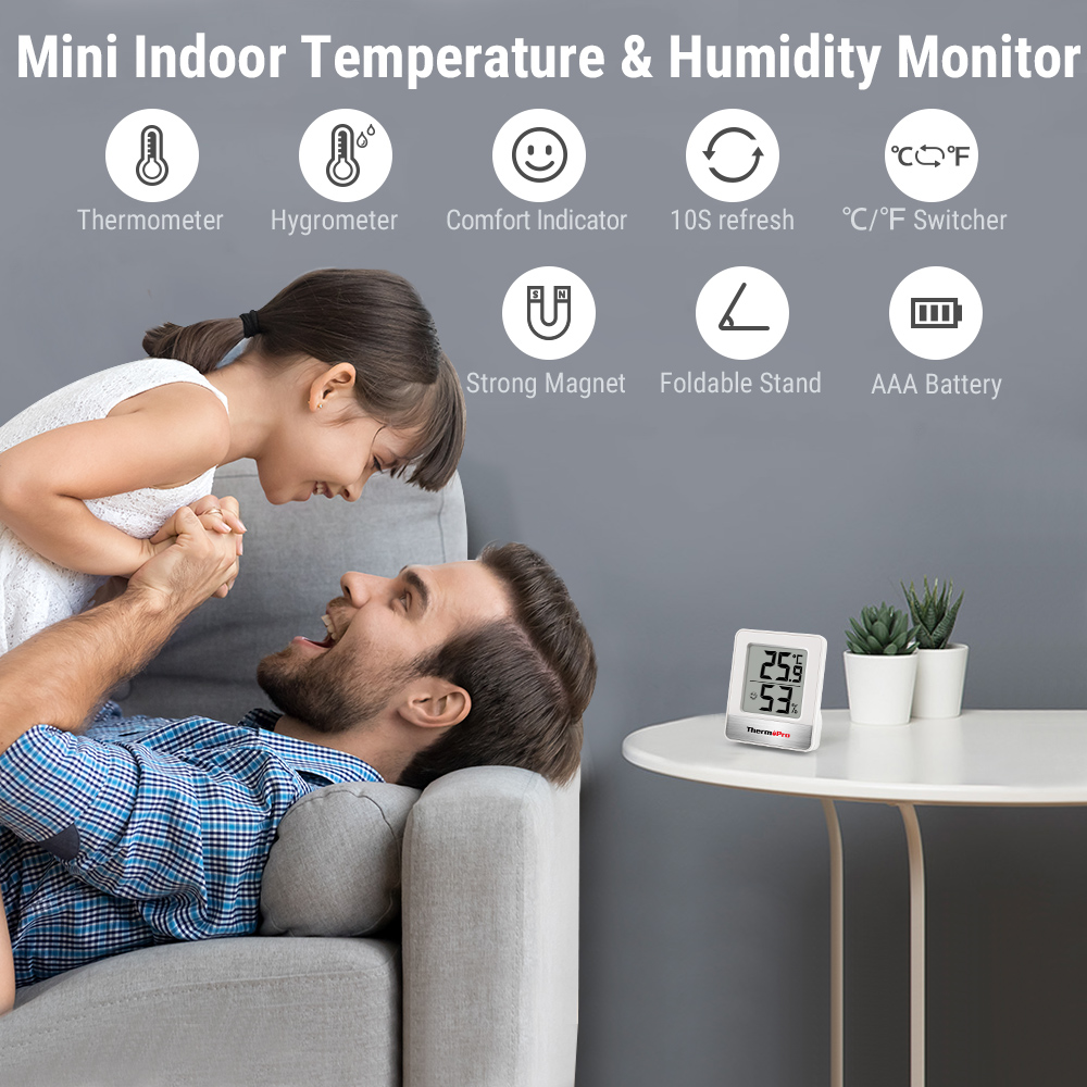 ThermoPro TP49 Mini Hava İstas - Digital Hygrometer Probe incelemesi ve fiyatı