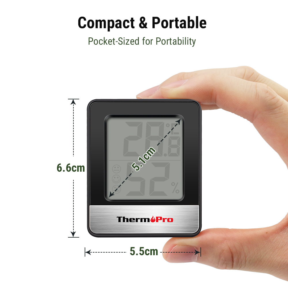 ThermoPro TP49 Mini Hava İstas - Digital Hygrometer Probe incelemesi ve fiyatı