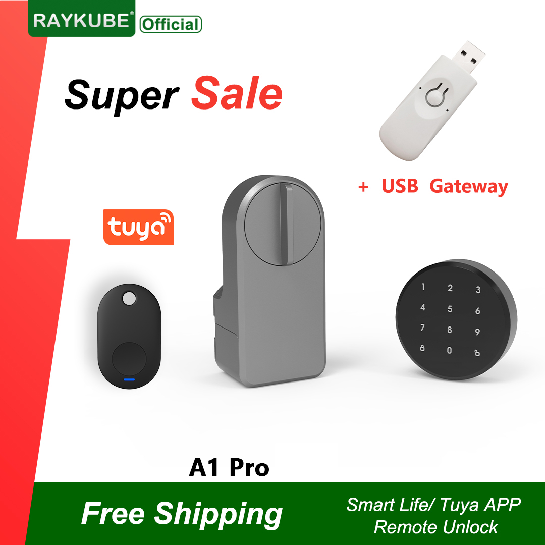 RAYKUBE A1 Pro Tuya BEL Akıllı - Glass Door Hinge incelemesi ve fiyatı